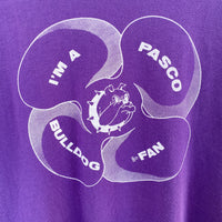 Men's Size XL Vintage I'm A Pasco Bulldog Fan Cotton-Blend T-Shirt