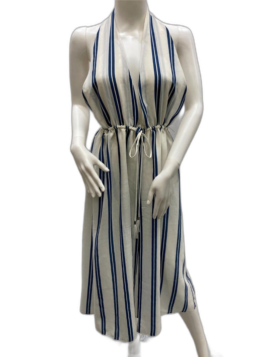 glassons-swim-open-back-halterneck-midi-dress-white-ladies-sz-m-new