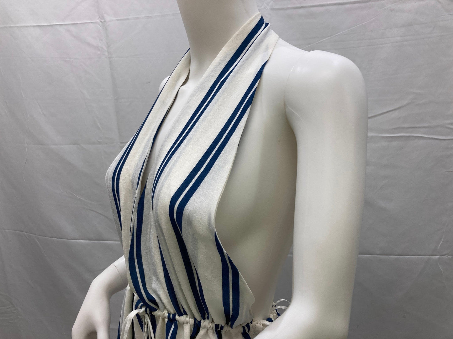 glassons-swim-open-back-halterneck-midi-dress-white-ladies-sz-m-new