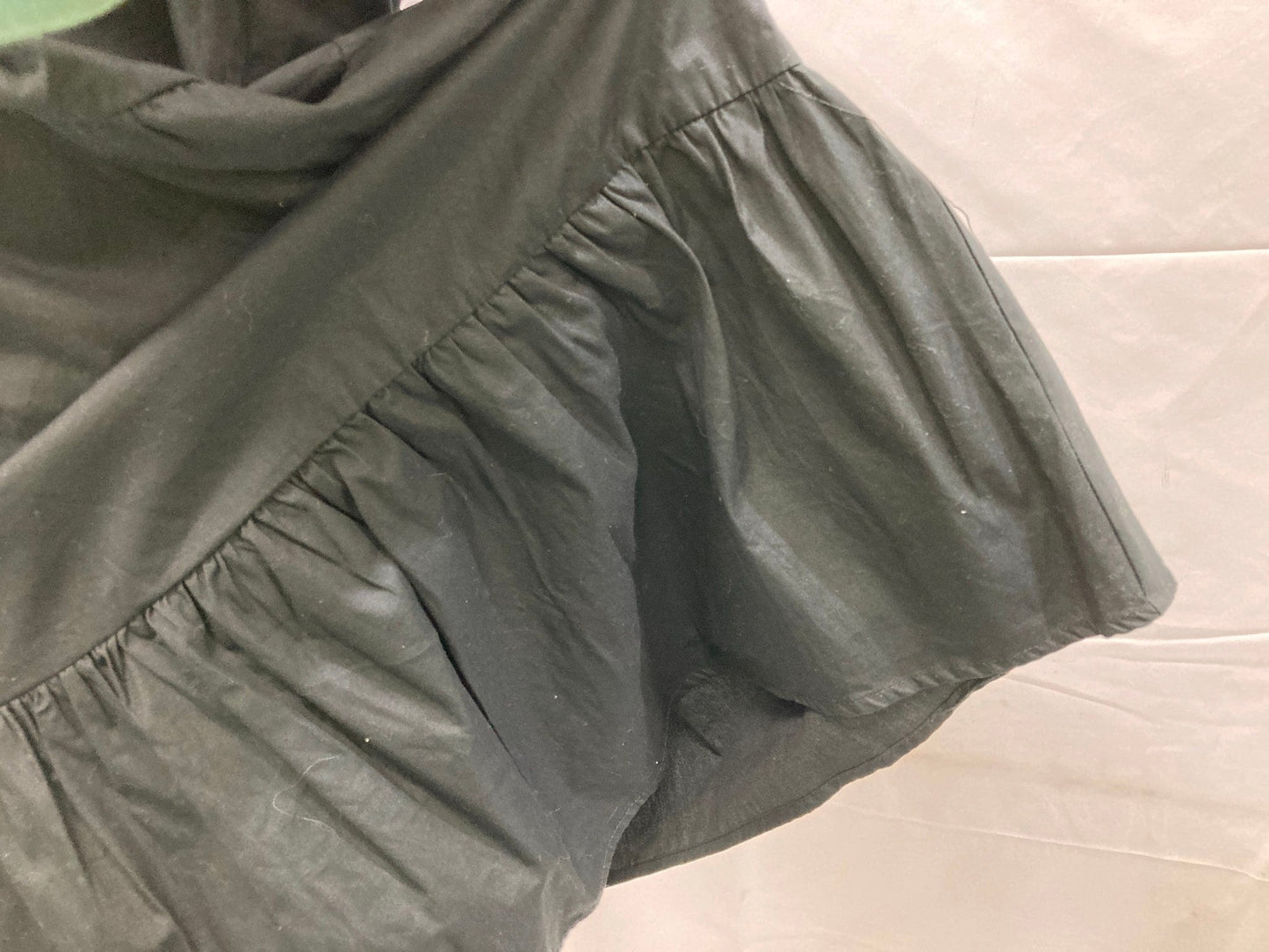 calli-katie-puffy-sleeves-mini-smock-dress-black-ladies-sz-18-new