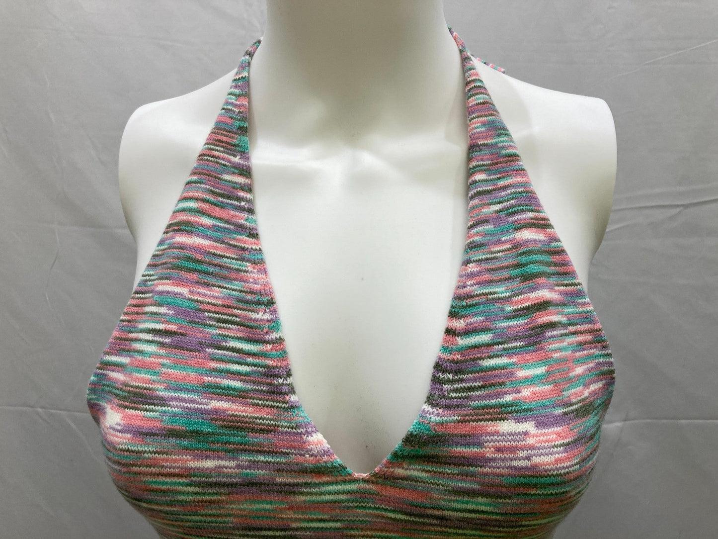 sndys-havana-halterneck-knit-dress-light-multicoloured-ladies-sz-18-new