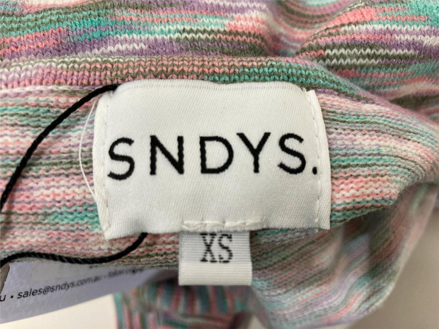 sndys-havana-halterneck-knit-dress-light-multicoloured-ladies-sz-18-new