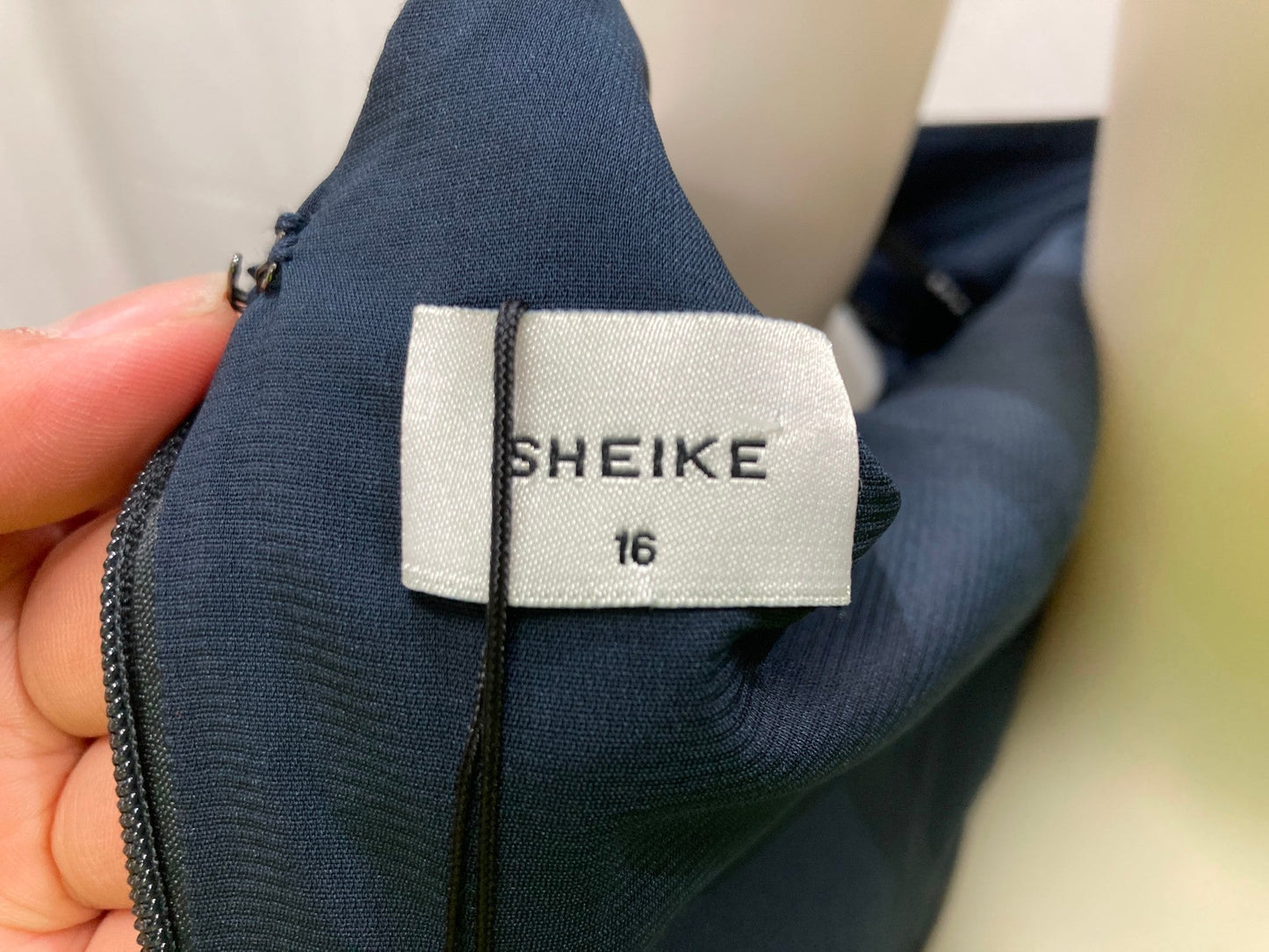 sheike-industry-puff-sleeves-jumpsuit-black-ladies-sz-16-new