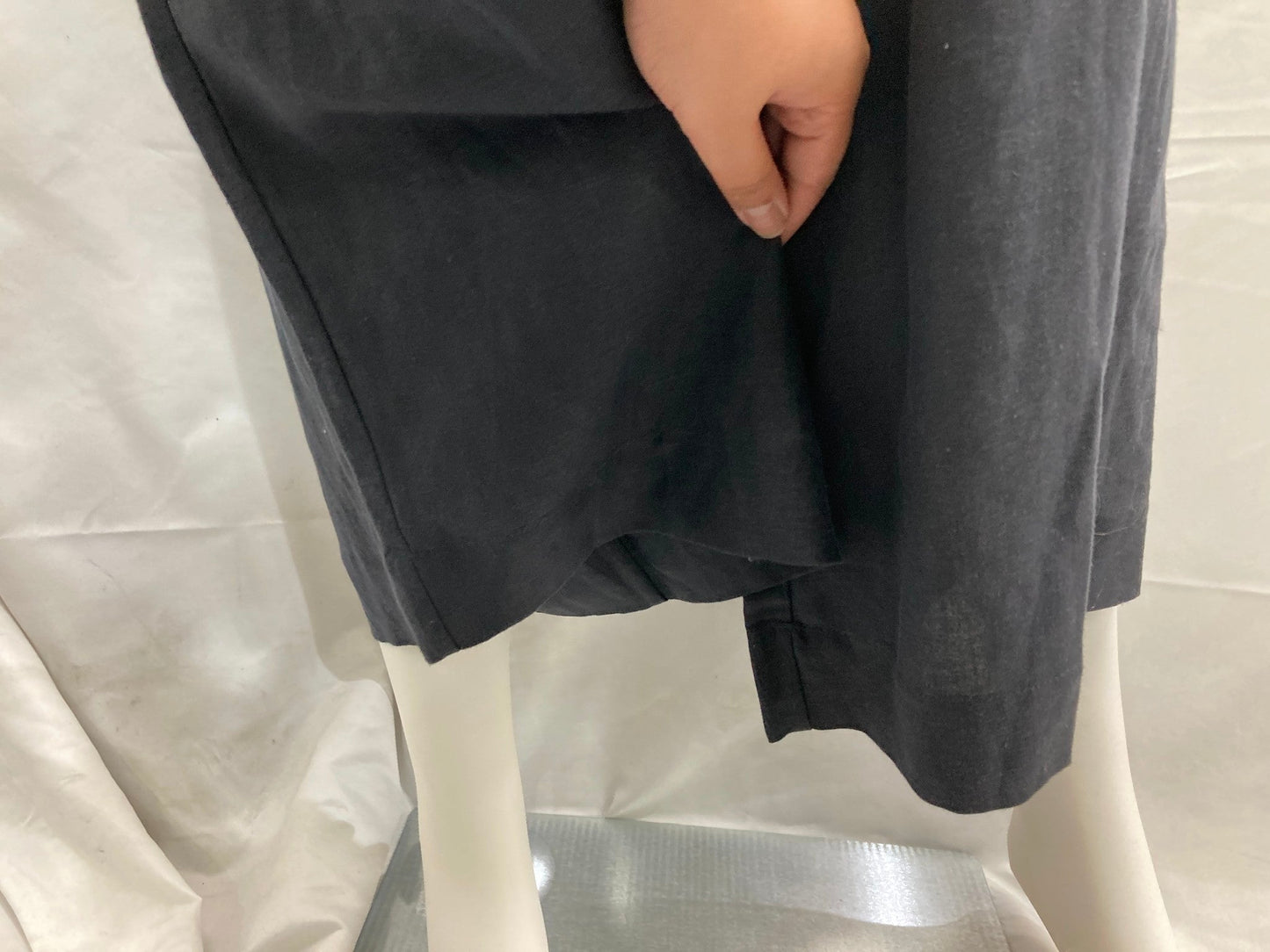 sheike-industry-puff-sleeves-jumpsuit-black-ladies-sz-16-new