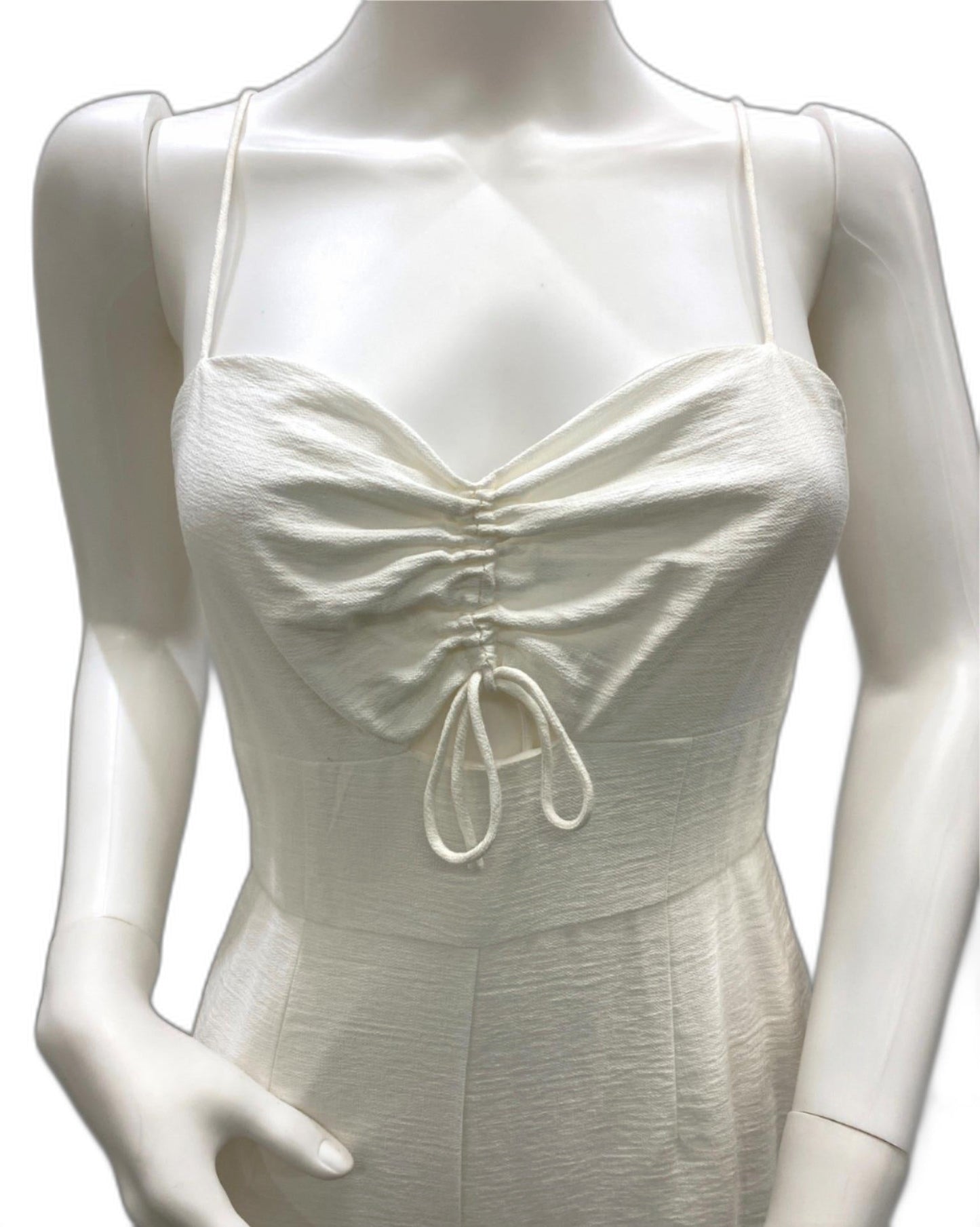 the-fifth-label-polyester-cream-summer-jumpsuit-ladies-size-s-new