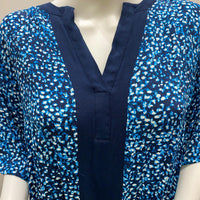 regatta-woman-polyester-blue-navy-spotted-dress-ladies-size-24-new