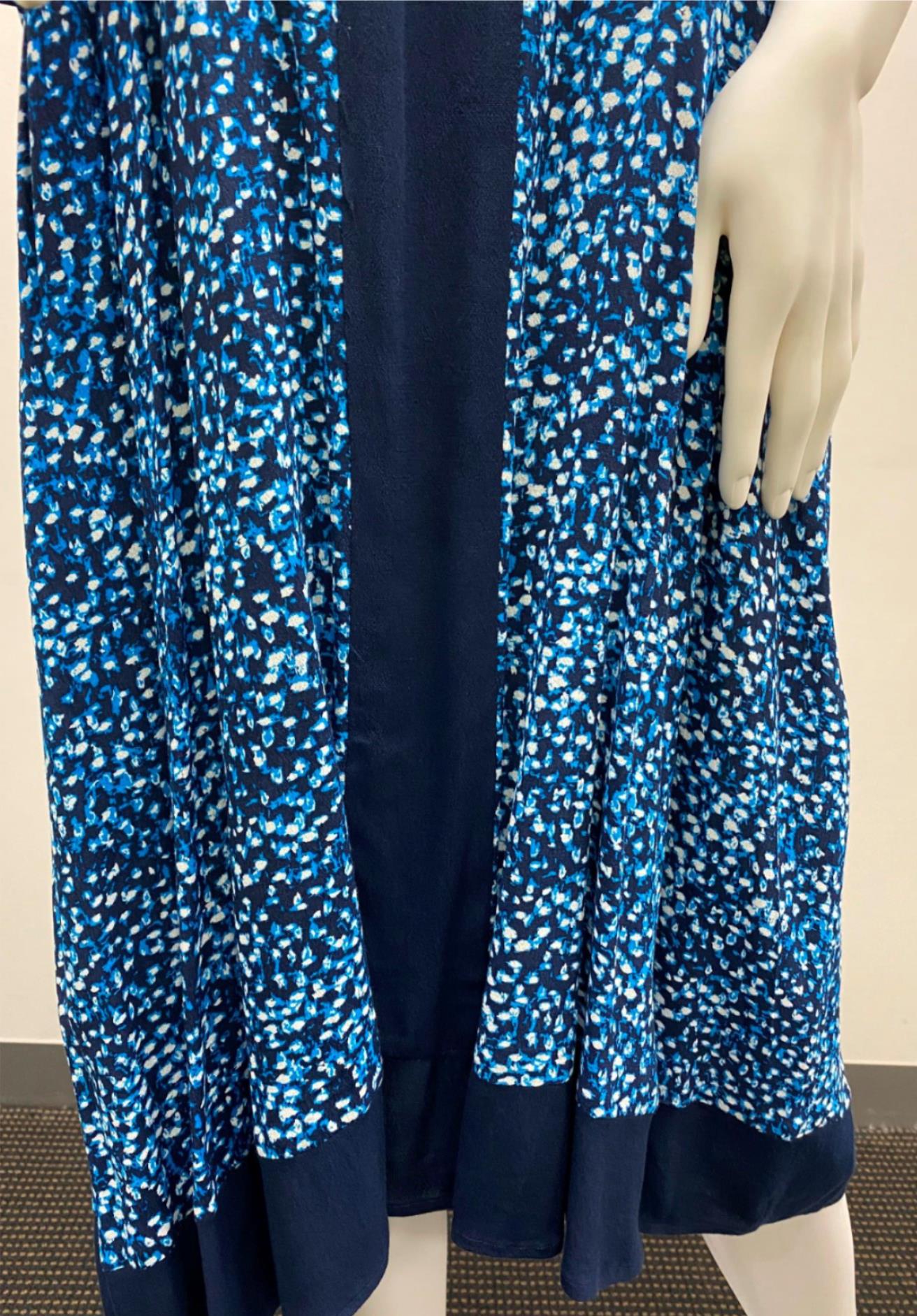 regatta-woman-polyester-blue-navy-spotted-dress-ladies-size-24-new
