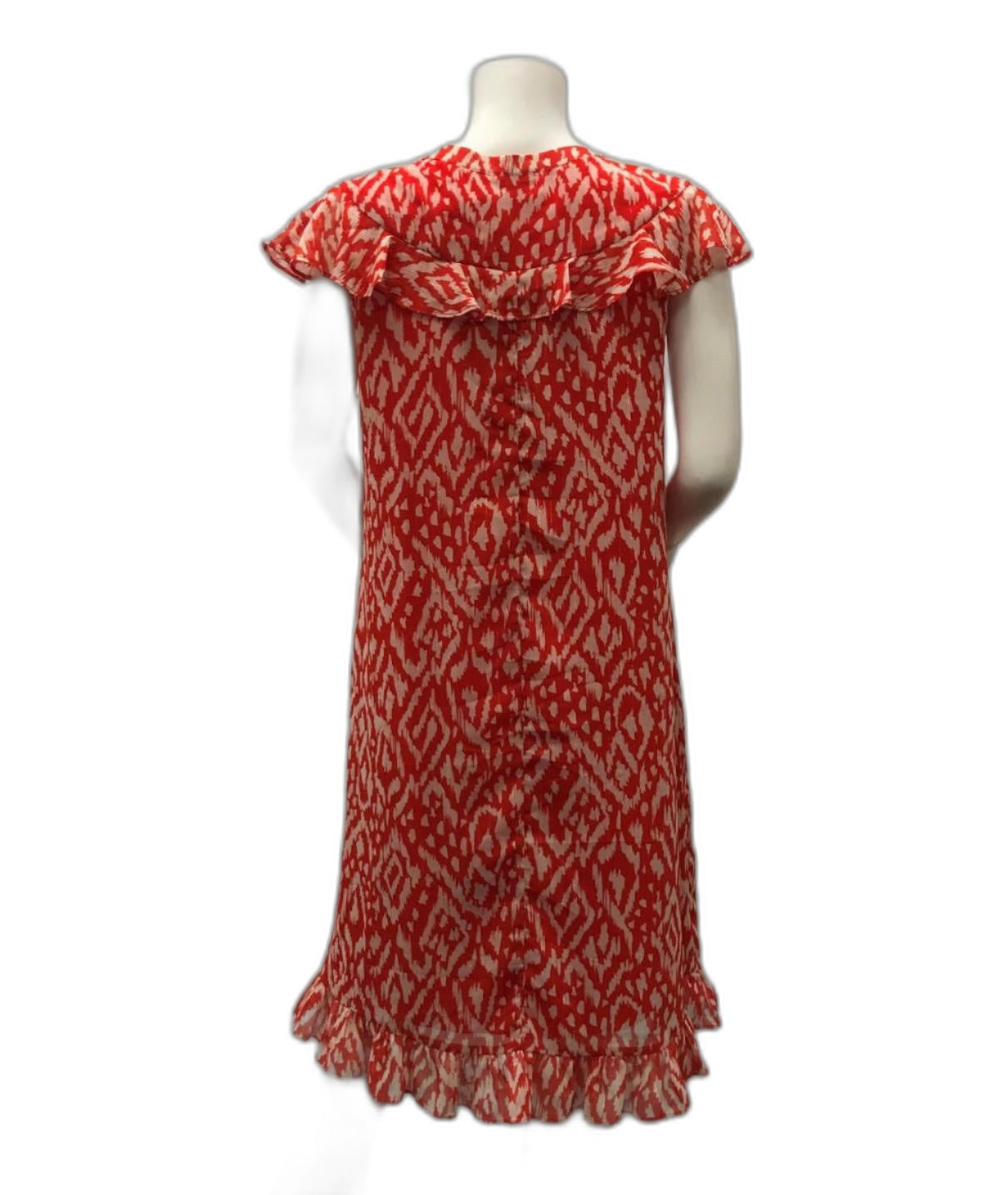 jane-lamerton-red-white-frill-flowy-midi-dress-ladies-size-10-new