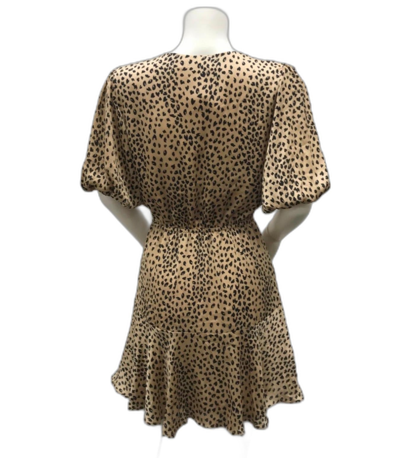 sweet-pot-cheetah-print-short-sleeve-mini-dress-ladies-size-6-new
