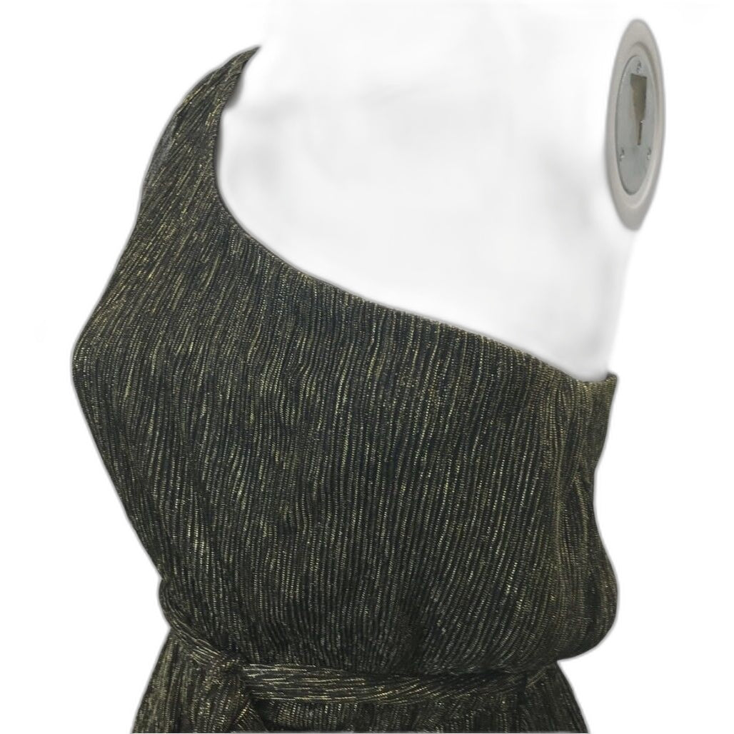 target-dannii-minogue-flecked-gold-off-shoulder-dress-womens-sz-6p-petites-new-ly