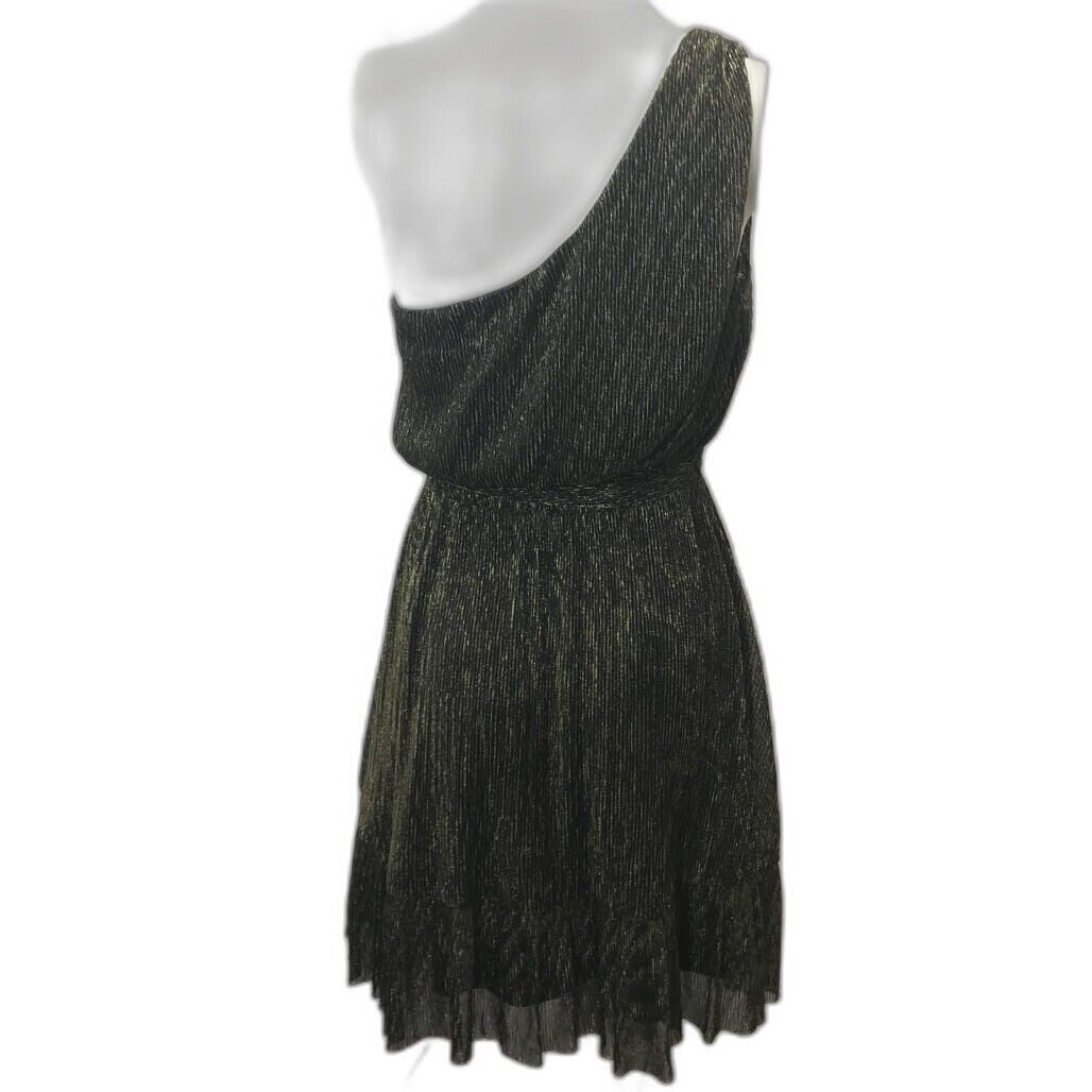 target-dannii-minogue-flecked-gold-off-shoulder-dress-womens-sz-6p-petites-new-ly