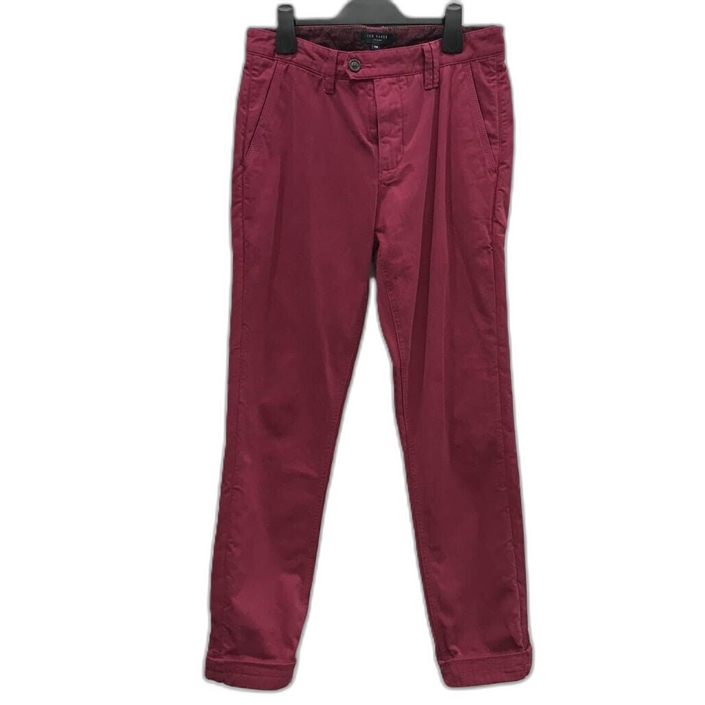 ted-baker-london-100-cotton-magenta-mens-trousers-size-30r-new-e1
