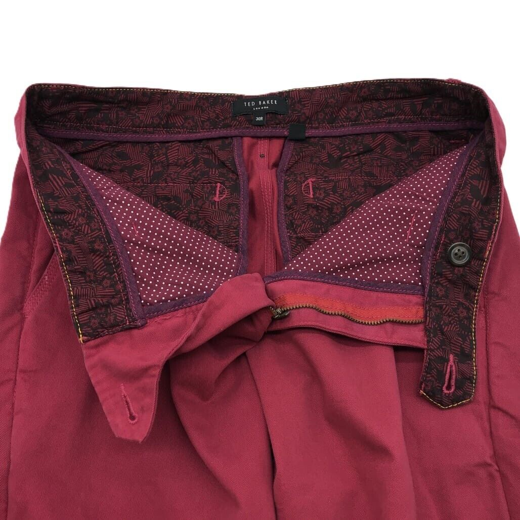 ted-baker-london-100-cotton-magenta-mens-trousers-size-30r-new-e1