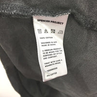 Spencer Project Fade Black 100% Cotton Classic Style T-Shirt Mens Size L NEW