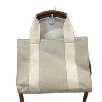 Target Sample Neutral & Brown Faux Leather Mini Tote With Shoulder Strap NEW