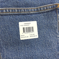 NEUW Nico Straight High Rise Ophelia Blue Denim Jeans Ladies Size 28 NEW