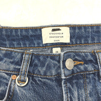 NEUW Nico Straight High Rise Ophelia Blue Denim Jeans Ladies Size 28 NEW