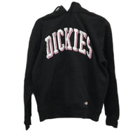 Dickies Longview Classic Pull Over Black Fleece Hoodie Mens Size Small NEW