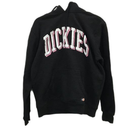 Dickies Longview Classic Pull Over Black Fleece Hoodie Mens Size Small NEW