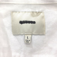 Arvust Grover Long Sleeve Linen Blend White Len Shirt Mens Size Large NEW