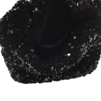 Target Small Black Sequin Magnetic Clasp Fully Lined Shoulder Mini Hand Bag NEW