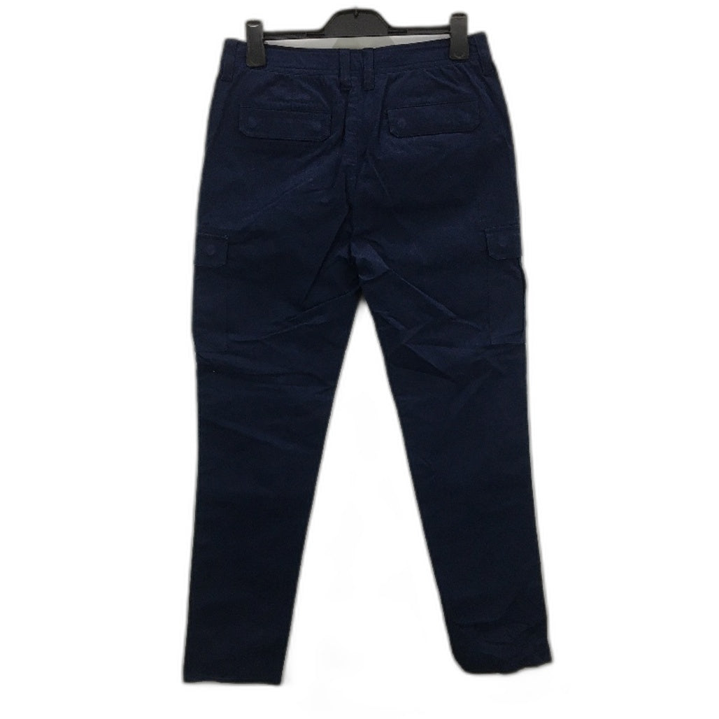 Jeanswest Navy Blue Cargo Style Side Pocket Regular Fit Pants Mens Size 32 NEW