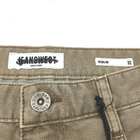 Jeanswest Dark Stone Regular Fit 5 Pocket Denim Style Shorts Mens Size 32 NEW