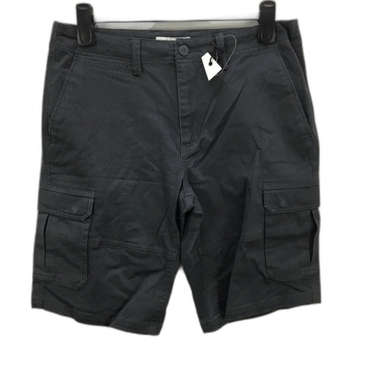 Jeanswest Charcoal Grey Julian Cargo Style Classic Fit Shorts Mens Size 32 NEW