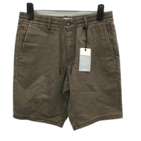 Jeanswest Coffee Brown Eastwood Knit Regular Fit Shorts Mens Size 32 NEW