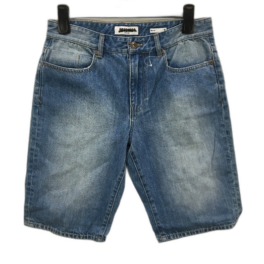 Jeanswest Blue Washed Look Regular Fit Long Leg Denim Shorts Mens Size 32 NEW