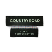 Country Road Slim Fit Premium Cotton Plaid Casual Shirt Mens Size 39/S