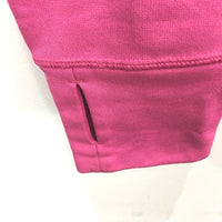 Nike Therma Fit Thumb Holster Fuschia Fleece Hoodie Ladies Size Small
