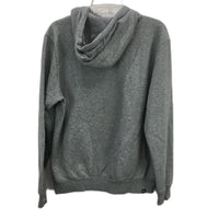 Puma Monogram Logo Grey Marle Fleece Pullover Hoodie Mens Size Medium