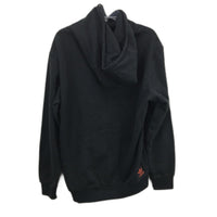 Adidas Trefoil Sketch Logo Black Fleece Pullover Hoodie Mens Size Large