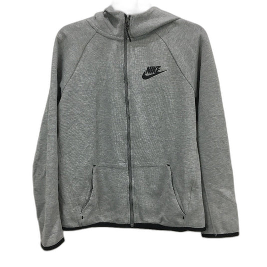 Nike Tech Fleece Essentials Thin Grey Marle Zip Up Sports Hoodie Boys Size XL