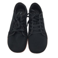 Hobibear Minimalist Barefoot Black Cloth Zero Drop Shoes Mens WIDE EU 45 NEW