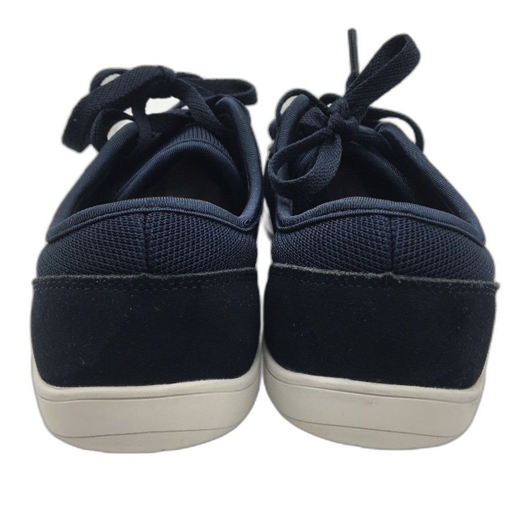 Hobibear Minimalist Barefoot Navy Mesh Cloth Zero Drop Shoes Mens WIDE EU 44 NEW