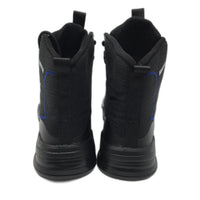 Usor Safety Black Lace Up Steel Cap Toe Work Sneaker Boots Unisex Sz EU 46 NEW