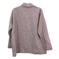 Heartbreak Open Buttonless Thin Pink Purple Check Blazer Ladies Size 8 NEW