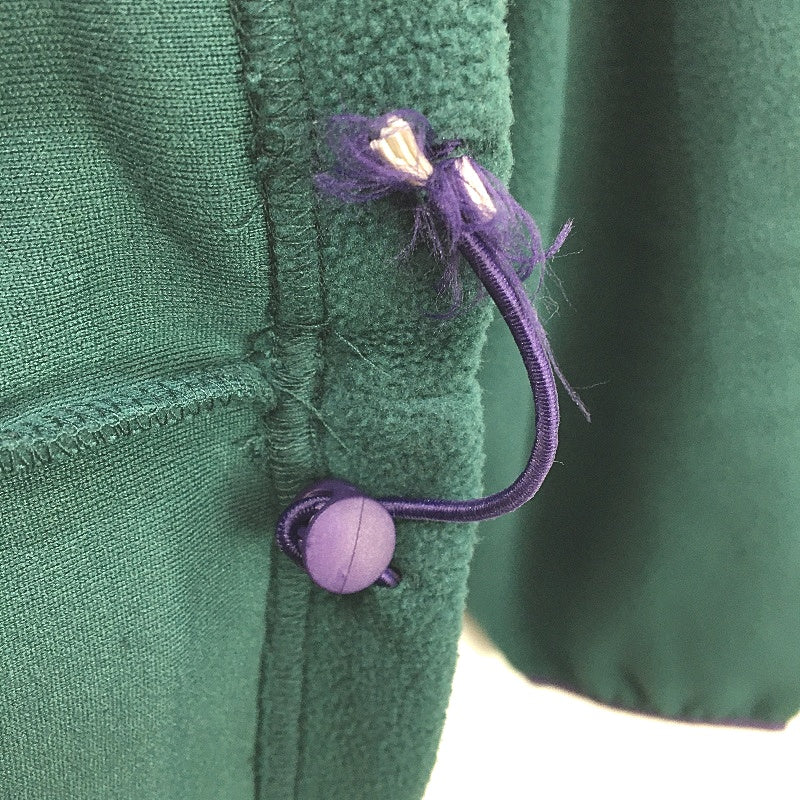 Spencer Project Polar Fleece Quarter Zip Green Pink Jumper Mens Size XL NEW