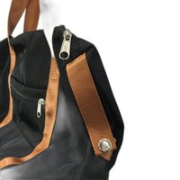 Krute Black and Brown Duffel and Toiletry Carryon Travel Bag Set NEW