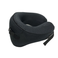 SNUGL Memory Foam Ergonomic Reversible Travel Pillow Dark Grey One Size NEW