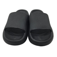 Longbay Black Original Cloud Everyday Comfort Sliders Size Ladies 8 EU39-40 NEW