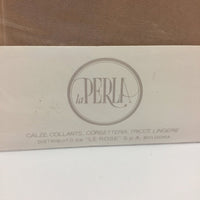 La Perla 4 Pce Pale Nude Stay-Ups Stockings Ladies Size Italy 1 NEW