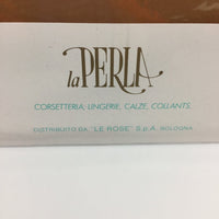 La Perla3 Pce Terracotta Brown Stocking Pantyhose Ladies Size Italy 9 1/2 NEW