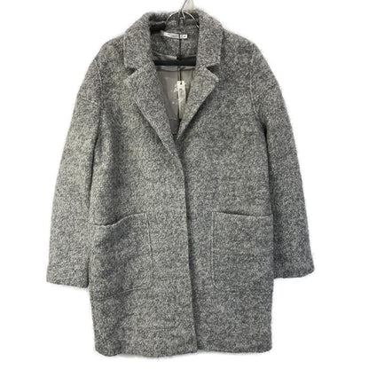 Metalicus Fuzzy Coat Front Pockets Light Grey AU S/M NEW