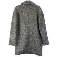 Metalicus Fuzzy Coat Front Pockets Light Grey AU S/M NEW