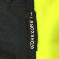 Workzone Mens Hi Vis Fleece Jacket UPF 50+ Size 3XL NEW