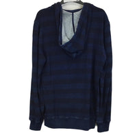 Jeanswest Blue & Navy Striped Hooded Jumper Unisex Size Medium NEW