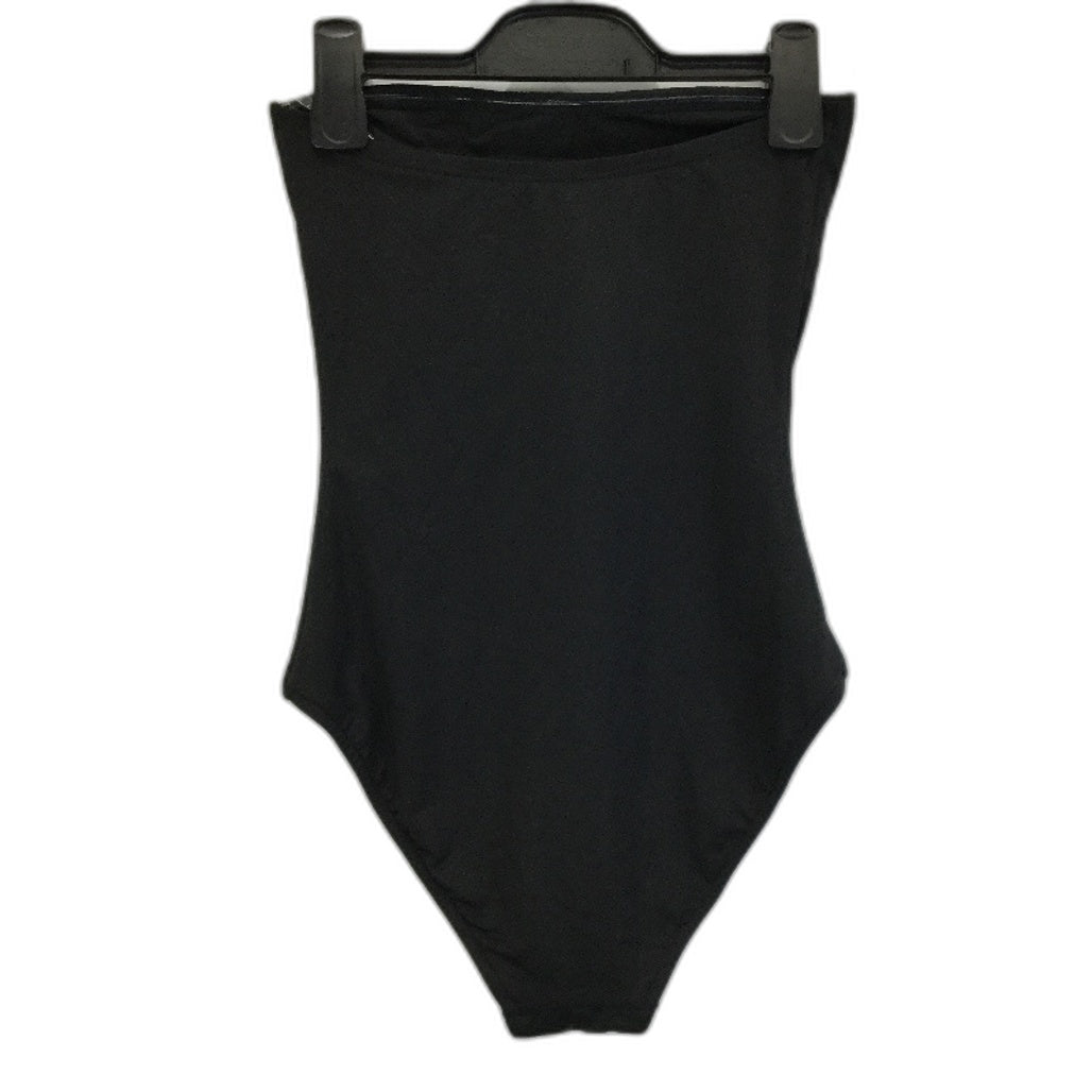 Bondi Born Black Strapless One Piece Bathing Suit Ladies Size Small NEW